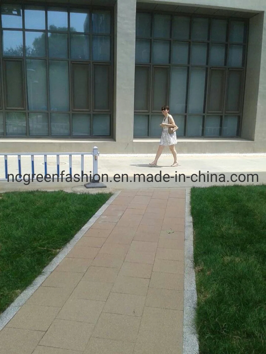 Paving Water Permeable Ceramic Brick Blind Tracks Bricks for Road