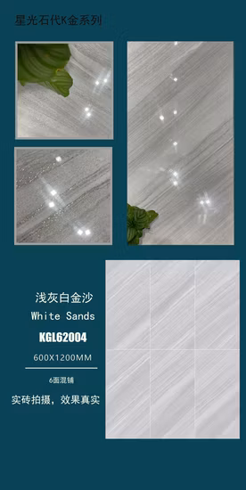 建材 純粋なタイル 浴室モザイク キッチン 磁器セラミック床タイル 焼結石壁 屋根瓦 磨かれた大理石スレート